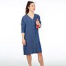 MEVROUW EDDA Rechte blousejurk met knoopsluiting en zakken | Studio Schnittreif | XS-XXL,  thumbnail number 6