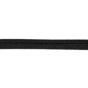 Paspelband Polycotton [10 mm] – zwart, 
