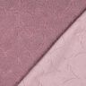 Nepbont Hartenmotief | Poppy Fabrics – donker oudroze,  thumbnail number 4