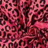 Viscose Voile Leeuw en bloemenrandontwerp Panel – pink/oranje,  thumbnail number 4