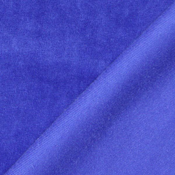 Nicki stof effen – koningsblauw,  image number 3