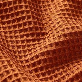 Wafelpiqué – terracotta, 