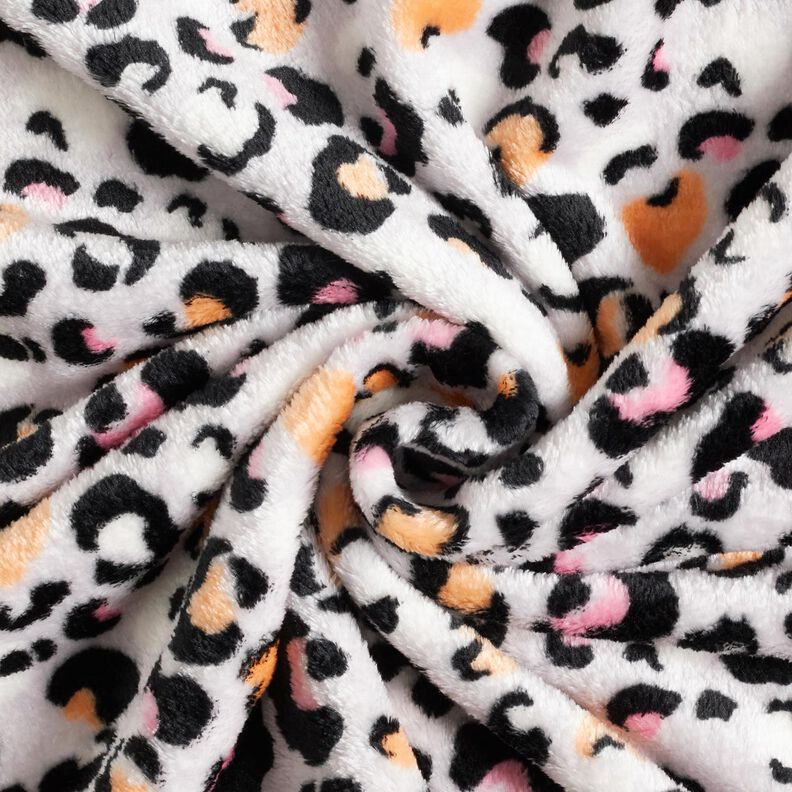 Gezellige fleece Luipaardpatroon – nevelgrijs,  image number 3