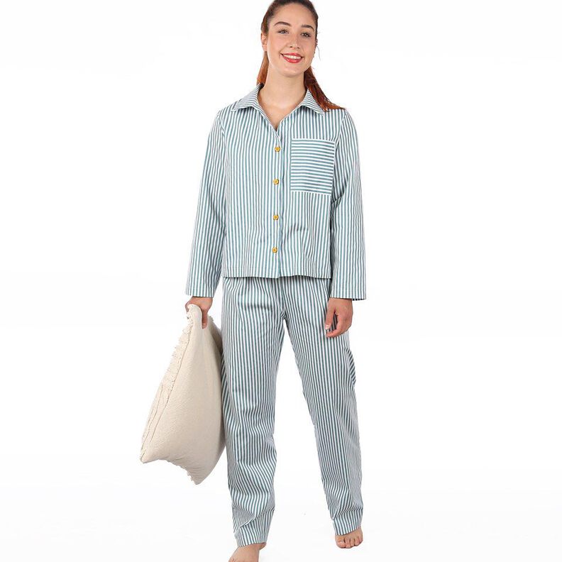 FRAU HILDA Pyjama's met korte en lange versies | Studio Schnittreif | XS-XXL,  image number 4