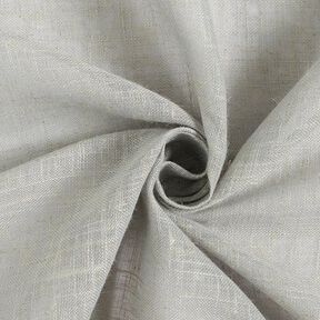 Gordijnstof voile linnenlook 300 cm – lichtgrijs, 