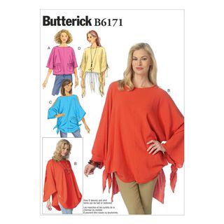 Cape|poncho, Butterick 6171|42 - 50, 