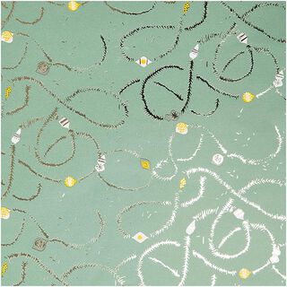 Cadeaupapier Boomversiering | Rico Design – groen, 