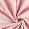Blousestof Katoenmix Brede strepen – roze/ecru,  thumbnail number 3