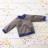 Boordstof effen – indigo,  thumbnail number 4