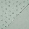 Mousseline/dubbel gehaakte stoffen Egels | Poppy Fabrics – licht mint/donkergroen,  thumbnail number 4