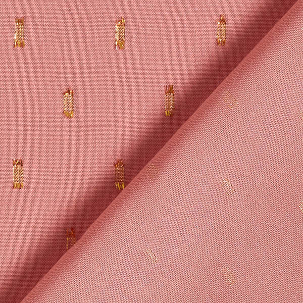 Viscose glitterdruppels – oudroze,  image number 5