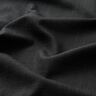 Stretch linnenstof mix – zwart,  thumbnail number 3