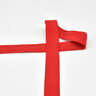 Elastisch bandje (rubberen vouw) mat [20 mm] – rood,  thumbnail number 1