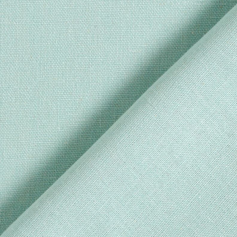 Puur linnen zwaar Effen – licht mint,  image number 3