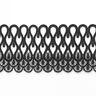 Kanten band [ 65 mm ] – zwart,  thumbnail number 2