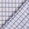 Overhemdenstof offsetruit – wit/lichtblauw,  thumbnail number 4