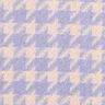 Mantelstof grof geweven pied-de-poule – beige/lila,  thumbnail number 1