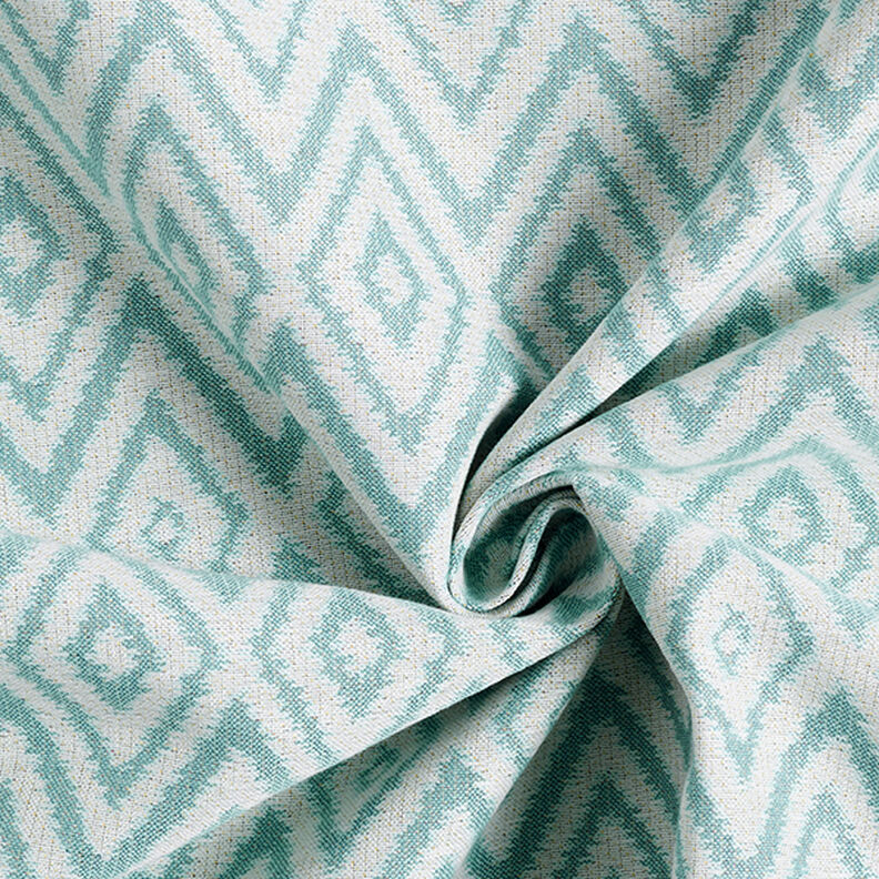 Outdoorstof jacquard Etno – mint,  image number 3