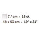 Fijne Aida - 48 x 53 cm | 19" x 21", 1,  thumbnail number 3