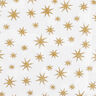 Tule glittersterren – wit/goud,  thumbnail number 1