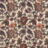 Viscosesatijn paisley bloemen – cashew,  thumbnail number 1