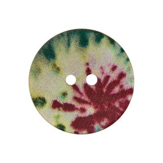 Parelmoerknoop 2-gats  – kleurenmix, 