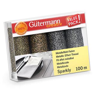 Naaigarenset Sparkly [4 spoelen per 100 m] | Gütermann, 