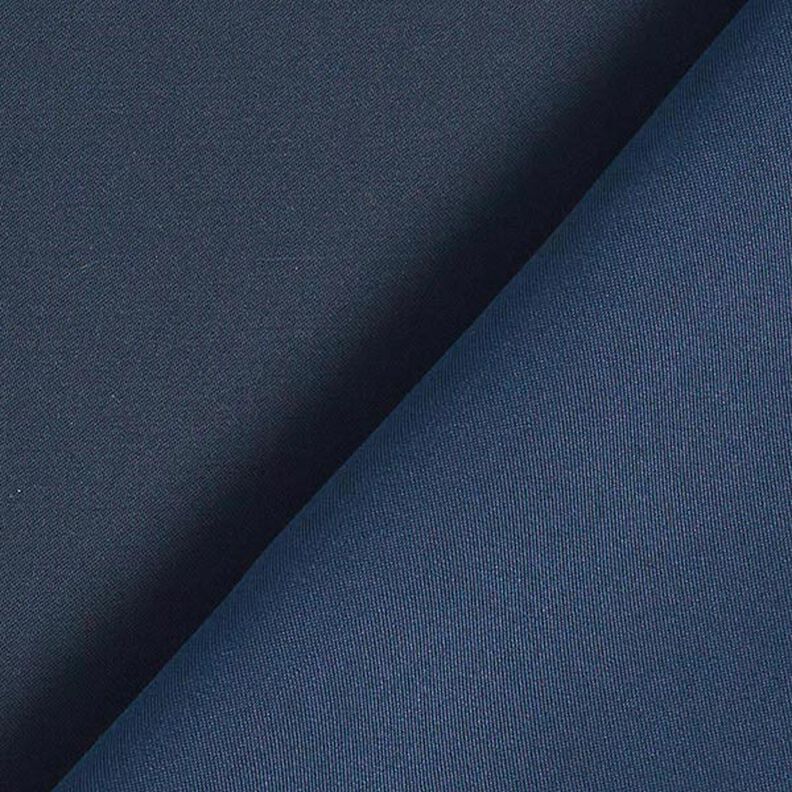 Viscose satijn Effen – marineblauw,  image number 4