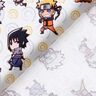 Katoenpopeline Chibi Naruto Licentiestof – wit,  thumbnail number 4