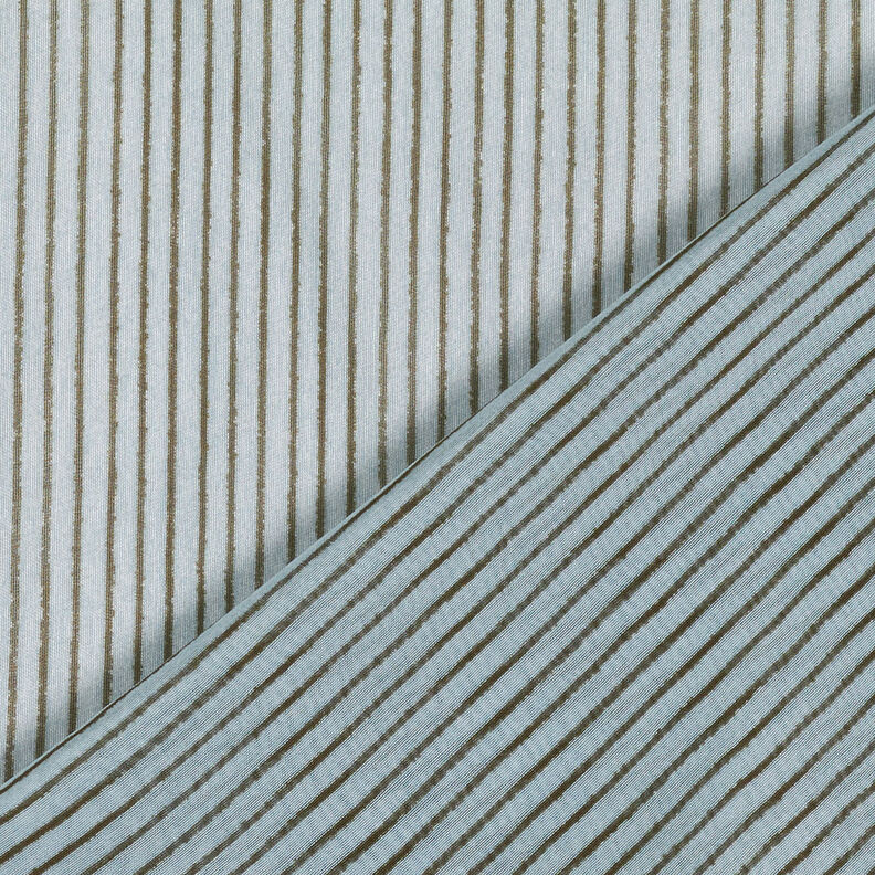 Zijden chiffon smalle strepen – lichtblauw/donkergrijs,  image number 5