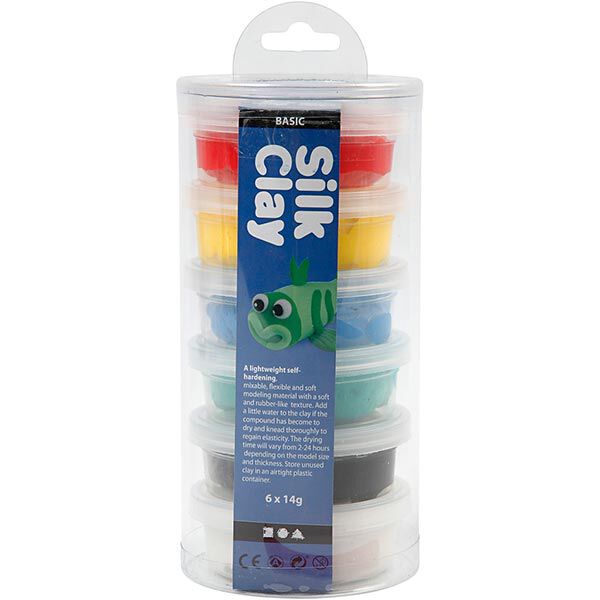 Silk Clay® Boetseerklei [6x14 g] , Standaardkleuren,  image number 3