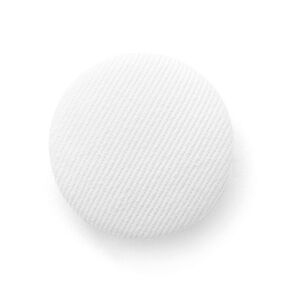 Beklede knoop, Katoenkeper – wit, 