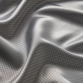 Voeringstof Jacquard Zigzagstrepen – lichtgrijs, 