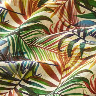 Decostof Half panama Kleurrijke palmbladeren – natuur, 