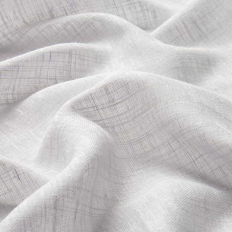 Gordijnstof voile linnenlook 300 cm – zilvergrijs,  image number 2