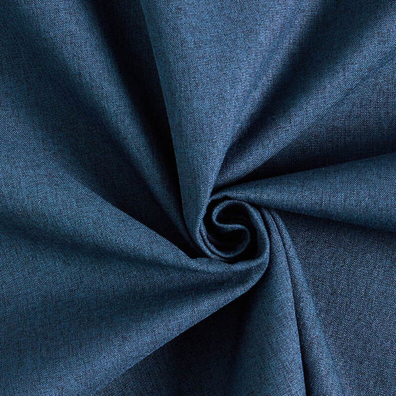 Bekledingsstof gemêleerd effen – marineblauw,  image number 1