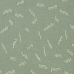 Jacquard Dobby strepen – kaki, 