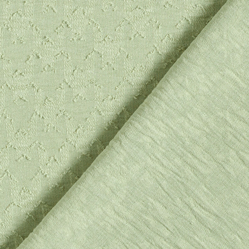Jacquard Dobby pied-de-poule – kaki, image number 6