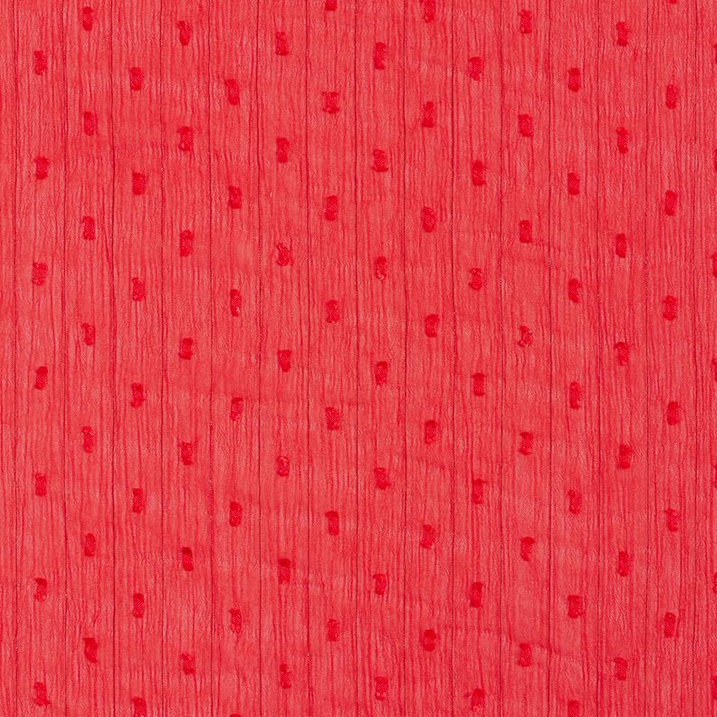 Chiffon dobby metallic krijtstreep – rood/zilver metallic, image number 1