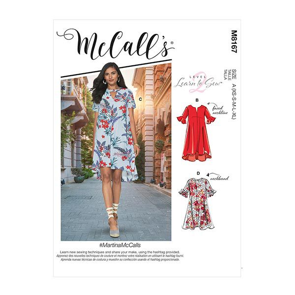 Zomerjurk, McCall´s 8167 | 32-48, image number 1