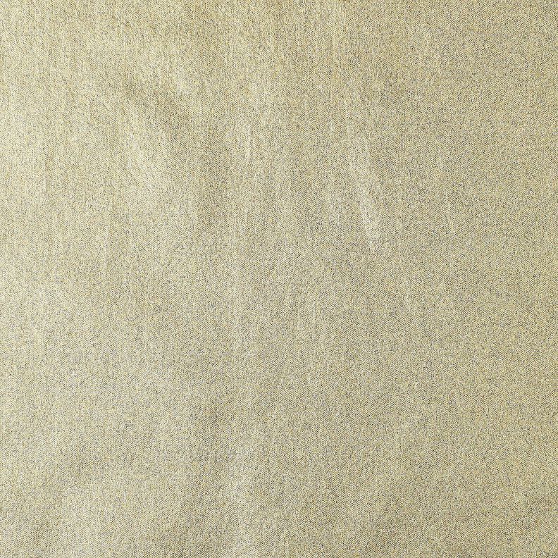 Katoenpopeline Met folie afgewerkt Effen – goud metallic,  image number 5