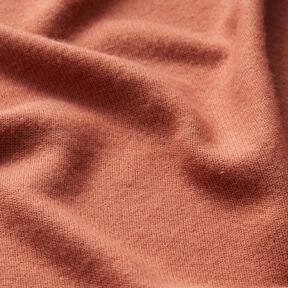 Fijngebreid Jersey Effen – terracotta, 
