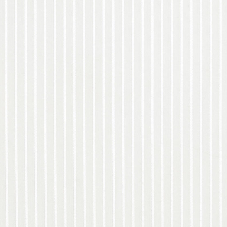 Voile zijdemix satijnen strepen – wit,  image number 1