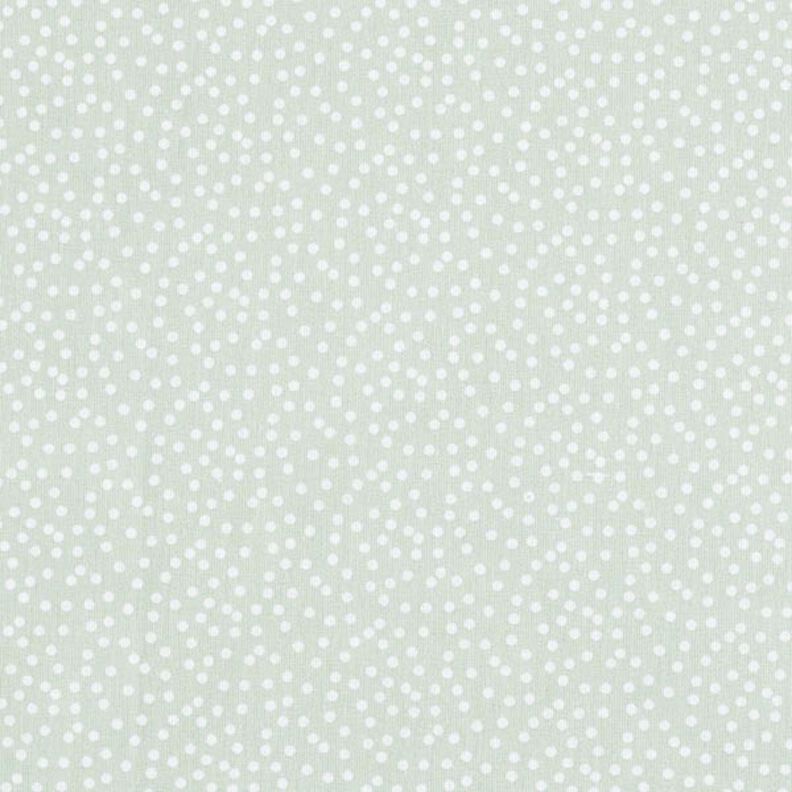 Katoenen stof Cretonne Onregelmatige punten – pastelgroen,  image number 1