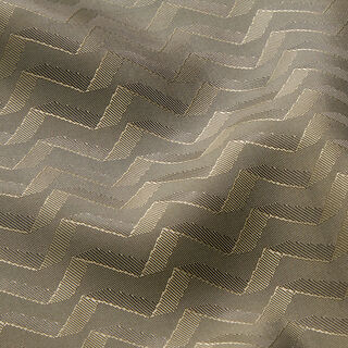 Voeringstof abstract zigzagpatroon – kaki, 