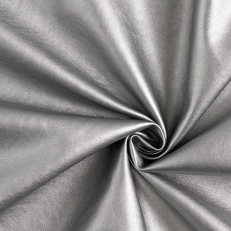 Imitatieleer Metaalglans – oudoudzilver metalen metalen,  image number 1