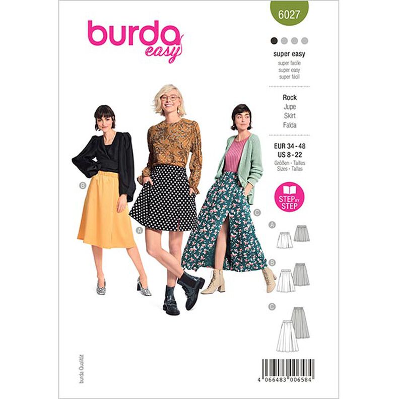 Rok, Burda 6027 | 34 - 48,  image number 1