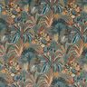 Decoratiefluweel exotische planten – donkergrenen,  thumbnail number 1