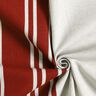 Decostof Panama Blokstrepen – karmijnrood/nevelgrijs,  thumbnail number 3