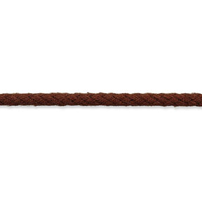 Katoenen koord [Ø 3 mm] – donkerbruin, 